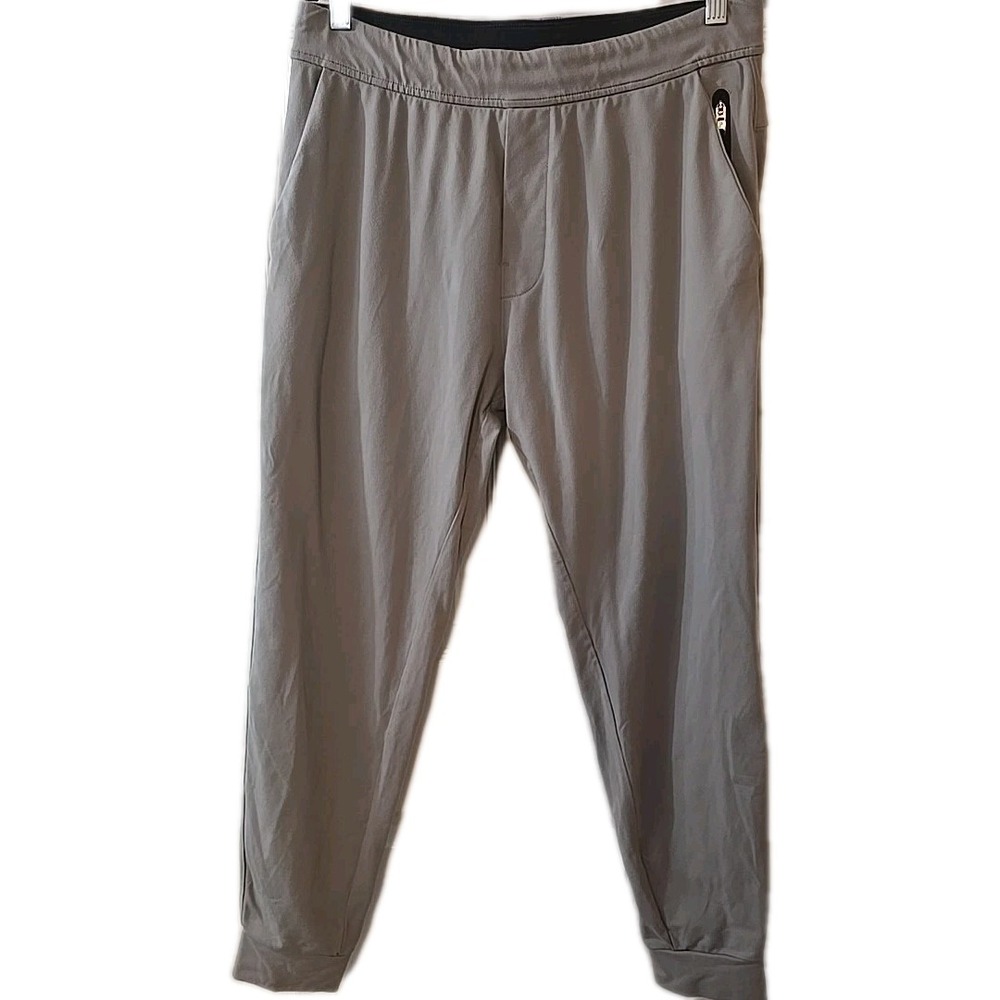 Public Rec Gamechanger Jogger Pants Mens 32x28 Gray Slim Zipper All Day Everyday